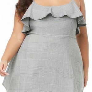 Forever 21 Plus Glen Plaid Mini Dress 3x